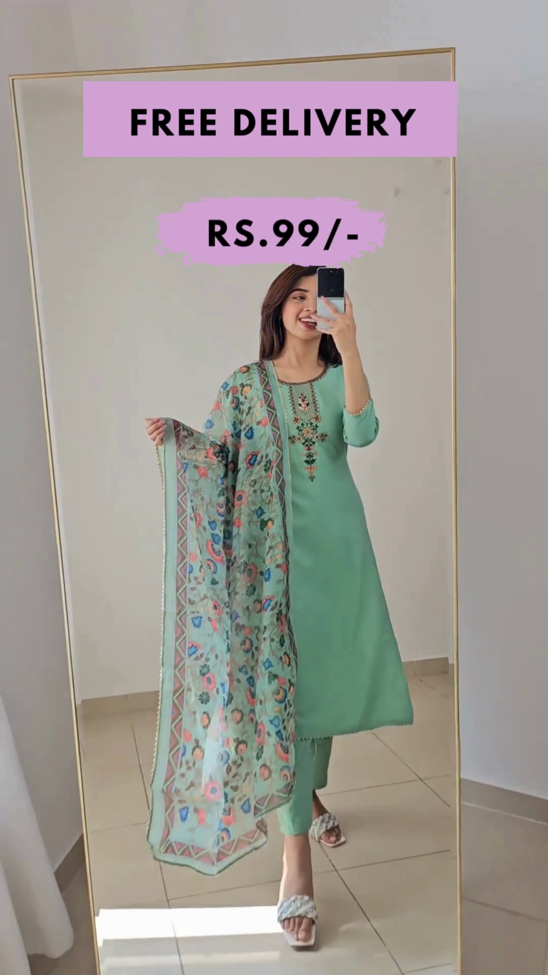 Women Cotton Kurta Set