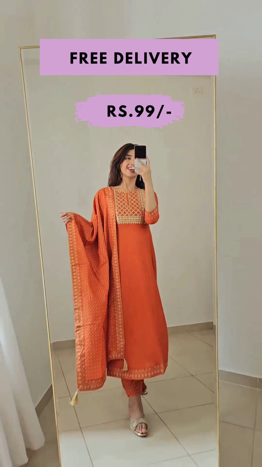 Women Cotton Kurta Set