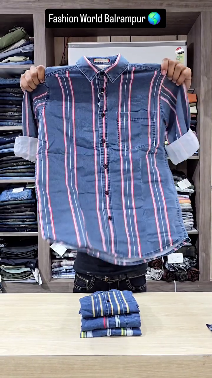 Lightweight Summer Special Men’s Premium Stripe Shirt