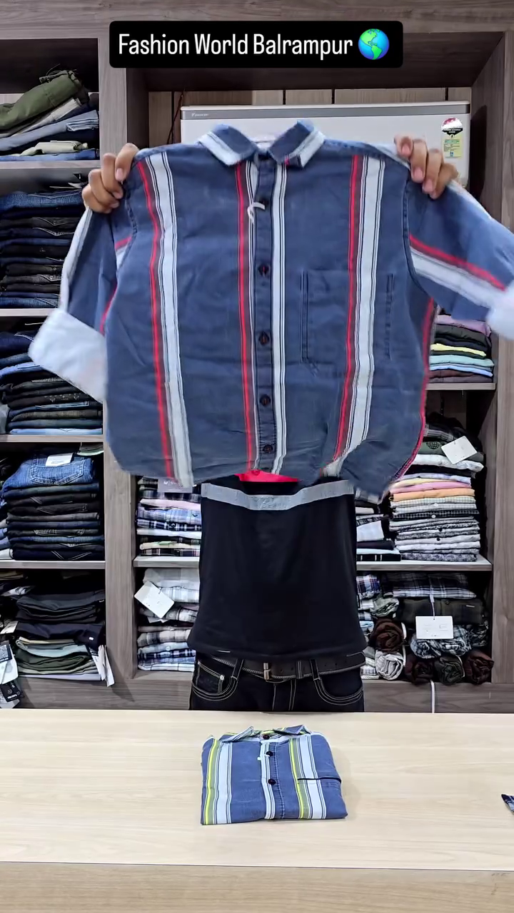 Lightweight Summer Special Men’s Premium Stripe Shirt - Image 2